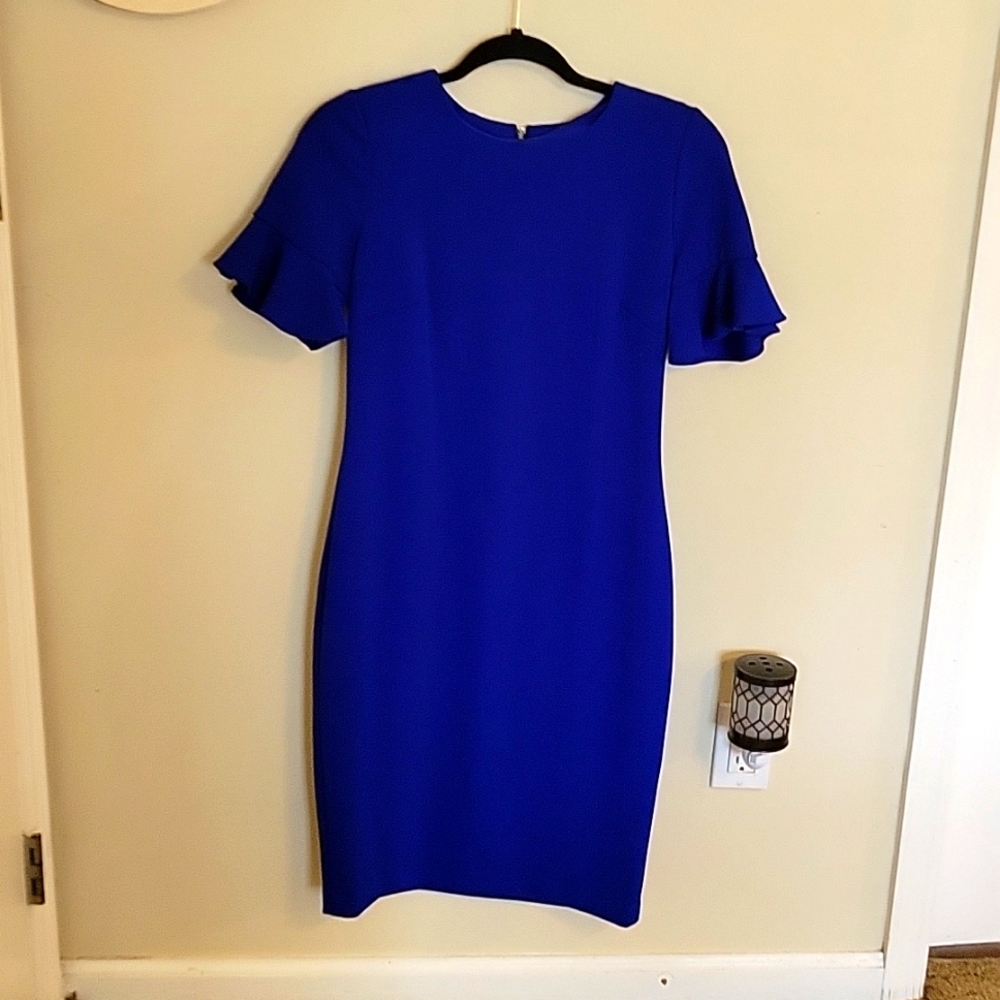BOGO FREE on all items till Sunday! Calvin Klein midi dress